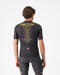 CASTELLI Koszulka kolarska z krótkim rękawem - GIRO HIGHWAY TO ROME - czarny