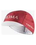 CASTELLI Czapka kolarska - GIRO109 TAPPA - biały/czerwony