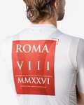 CASTELLI Koszulka kolarska z krótkim rękawem - GIRO109 ROME - biały/czerwony