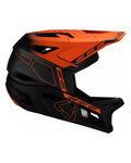 LEATT Kask kolarski - MTB GRAVITY 6.0 CARBON - czerwony/czarny