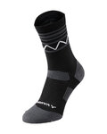 VAUDE Kolarskie klasyczne skarpetki - MID II - czarny/biały