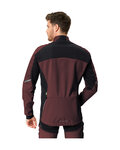 VAUDE Kolarska kurtka przeciwwiatrowa - KURO SOFTSHELL - brązowy/czarny