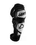 LEATT ochraniacze na kolana -  KNEE & SHIN GUARD 3.0 EXT - czarny/biały