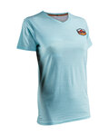 LEATT Kolarska koszulka z krótkim rękawem - PREMIUM W - niebieski