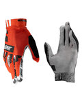 LEATT Kolarskie rękawiczki z długimi palcami - MTB 2.0 X-FLOW - czerwony