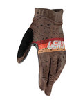LEATT Kolarskie rękawiczki z długimi palcami - MTB 1.0 GRIPR JR - brązowy