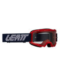 LEATT Okulary kolarskie - VIZION 2.5S-SMALL - czerwony/niebieski