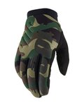 100% SPEEDLAB Kolarskie rękawiczki z długimi palcami - BRISKER - zielony/brązowy/czarny