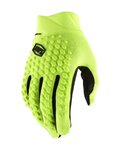 100% SPEEDLAB Kolarskie rękawiczki z długimi palcami - GEOMATIC - żółty