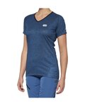 100% SPEEDLAB Koszulka kolarska z krótkim rękawem - AIRMATIC W - niebieski