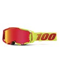 100% SPEEDLAB Okulary kolarskie - ARMEGA HIPER - żółty/czerwony