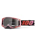 100% SPEEDLAB Okulary kolarskie - ARMEGA - czerwony/czarny