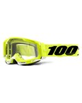 100% SPEEDLAB Okulary kolarskie - RACECRAFT 2 - żółty/czarny