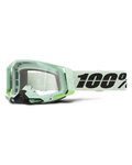 100% SPEEDLAB Okulary kolarskie - RACECRAFT 2 - jasnozielony/czarny