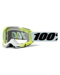 100% SPEEDLAB Okulary kolarskie - ACCURI 2 - żółty/jasnozielony/czarny