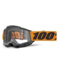 100% SPEEDLAB Okulary kolarskie - ACCURI 2 - pomarańczowy/czarny