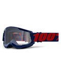 100% SPEEDLAB Okulary kolarskie - STRATA 2 - niebieski/czerwony
