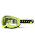 100% SPEEDLAB Okulary kolarskie - STRATA 2 - żółty/czarny