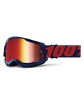 100% SPEEDLAB Okulary kolarskie - STRATA 2 - czerwony/niebieski