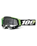 100% SPEEDLAB Okulary kolarskie - RACECRAFT 2 - czarny/zielony