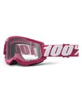 100% SPEEDLAB Okulary kolarskie - STRATA 2 - różowy/biały