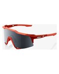 100% SPEEDLAB Okulary kolarskie - SPEEDCRAFT - czerwony/czarny