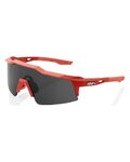 100% SPEEDLAB Okulary kolarskie - SPEEDCRAFT SL - czerwony/czarny
