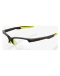 100% SPEEDLAB Okulary kolarskie - SPORTCOUPE - czarny/żółty