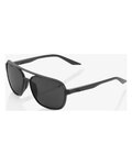 100% SPEEDLAB Okulary kolarskie - KASIA AVIATOR ROUND - czarny
