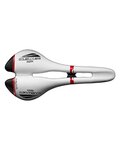 SELLE SAN MARCO siodełko - ASPIDE OPEN-FIT RACING NARROW - biały/czarny/czerwony