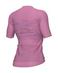 ALÉ Koszulka kolarska z krótkim rękawem - PR-E MEGABYTE - różowy