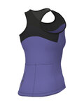 ALÉ Koszulka kolarska bez rękawów - PRAGMA - fioletowy