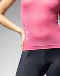 ALÉ Koszulka kolarska bez rękawów - COLOR BLOCK PRAGMA - różowy
