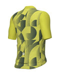 ALÉ Koszulka kolarska z krótkim rękawem - PRAGMA ENJOY - żółty