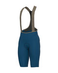 ALÉ Krótkie spodnie kolarskie z szelkami - MASTER 2.0 PR-E - niebieski