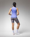 ALÉ Koszulka kolarska bez rękawów - COLOR BLOCK PRAGMA - niebieski