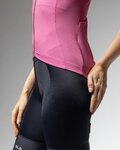 ALÉ Koszulka kolarska bez rękawów - COLOR BLOCK PRAGMA - różowy