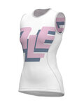 ALÉ Kolarska koszulka z krótkim rękawem - INTIMO MULTIVERSO - biały