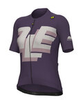 ALÉ Koszulka kolarska z krótkim rękawem - PR-E SAUVAGE - fioletowy