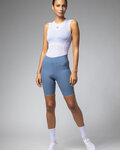ALÉ Krótkie spodnie kolarskie bez szelek - MASTER 2.0 PR-E - jasnoniebieski