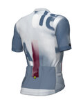 ALÉ Koszulka kolarska z krótkim rękawem - SOUND PR-E - biały/niebieski