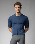 ALÉ Koszulka kolarska z krótkim rękawem - COLOR BLOCK OFF ROAD PRAGMA - niebieski