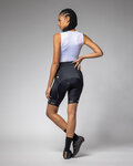 ALÉ Krótkie spodnie kolarskie bez szelek - STRADA 2.0 PR-E - czarny/biały