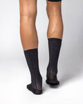 ALÉ Kolarskie klasyczne skarpetki - FLUIDA - czarny