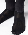 ALÉ Kolarskie klasyczne skarpetki - FLUIDA - czarny