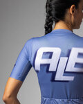 ALÉ Koszulka kolarska z krótkim rękawem - SAUVAGE PR-E - niebieski/biały
