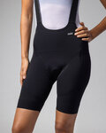 ALÉ Krótkie spodnie kolarskie z szelkami - WATT 3.6 R-EV1 - czarny