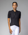 ALÉ Koszulka kolarska z krótkim rękawem - COLOR BLOCK PRAGMA - czarny