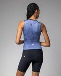 ALÉ Kombinezon kolarski - MIRROR PRAGMA - niebieski/czarny