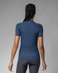 ALÉ Koszulka kolarska z krótkim rękawem - COLOR BLOCK OFF ROAD PRAGMA - niebieski